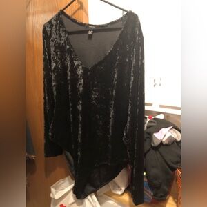 Forever 21 Crushed Velvet Leotard- 863 $25 or $20 w/offer